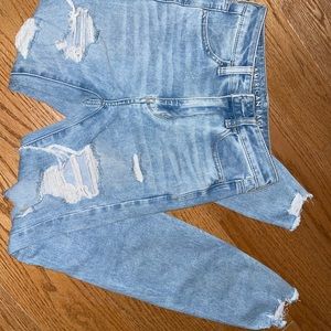 American Eagle Ne(x)t Level Ripped Highest Rise Jeggings